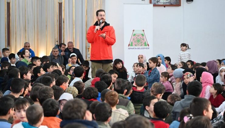 Sertaç Abi, Isparta’da Çocuklarla ‘Dijital Kardeşlik’ Etkinliğinde Buluştu