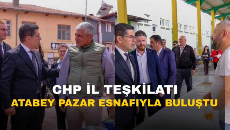 CHP Isparta Milletvekili Halıcı ve İl Teşkilat Ekibi İlçe Ziyaretlerine Devam Ediyor Atabey’de Pazar Esnafıyla Buluştular