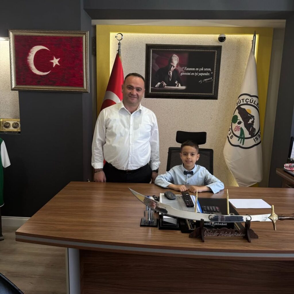 Sütçüler Belediyesi'nden 23 Nisan'a Özel Etkinlik: Başkanlık Koltuğu Öğrenciye Devredildi Sütçüler
