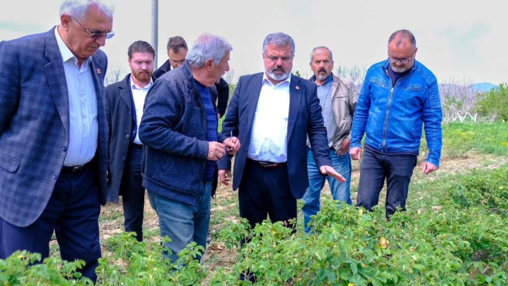 CHP Isparta İl Başkanı Hasan Karaca, Gönen'de Gül Üreticilerinin Sorunlarını Yerinde İnceledi CHP ISPARTA