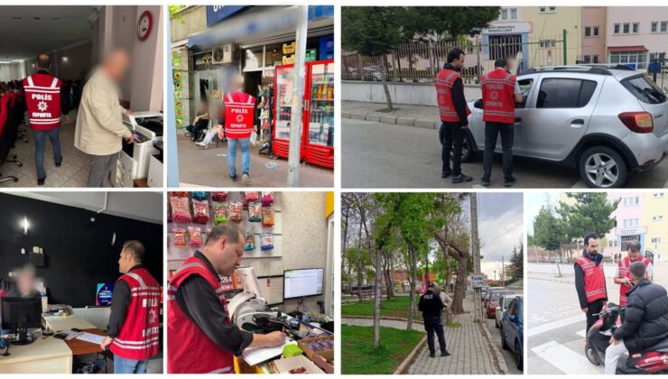 Isparta’da Güvenlik İçin Şok Asayiş Uygulaması Yapıldı