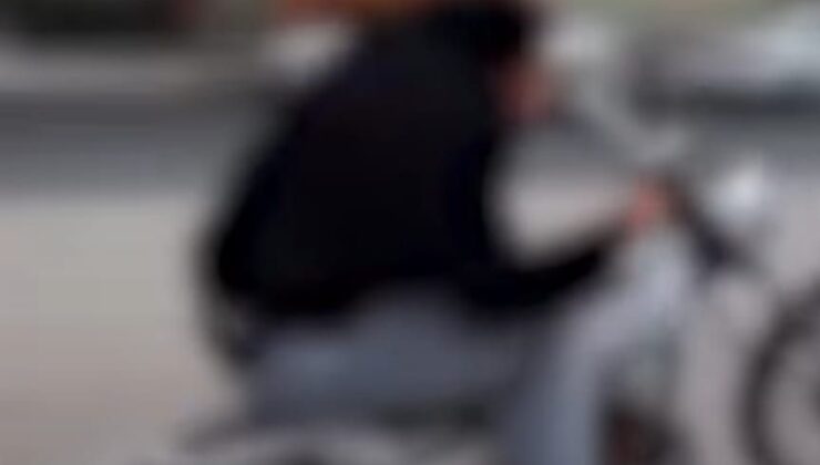 Isparta’da Plakasız Motosikletle Akrobatik Hareket Yapan Sürücüye 14.619 TL Ceza
