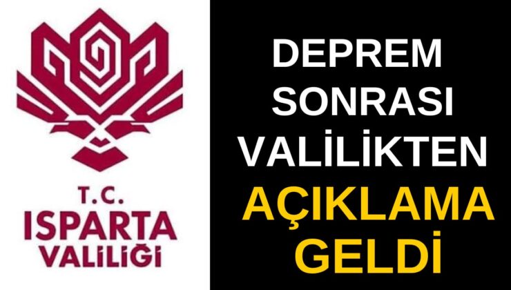 Vali Abdullah Erin: “İlk Belirlemelere Göre Olumsuzluk Yok”