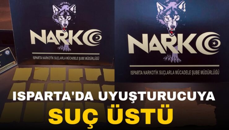 Isparta’da Uyuşturucu Operasyonu: 7.960 Kullanımlık Sentetik Kannabinoid Ele Geçirildi