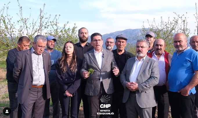 CHP Isparta’dan İktidara Sert Eleştiri: “Isparta Zirai Don Felaketinde Yok Sayılıyor!”