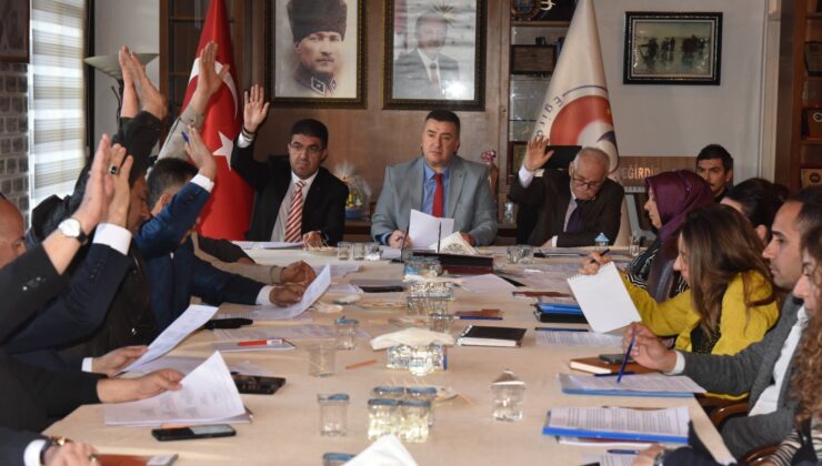 Eğirdir Belediyesi Nisan Ayı Meclis Toplantısını Gerçekleştirdi