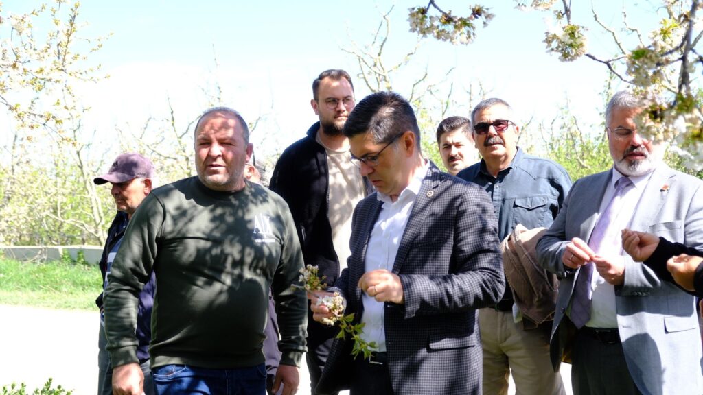CHP'li Halıcı'dan Gelendost'taki Don Felaketi Sonrası İnceleme ve Destek Ziyareti h2 1