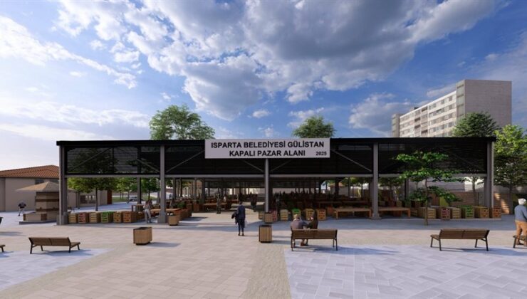 Isparta Gülistan Kapalı Pazar Alanı ile Modern ve Konforlu Alışveriş Dönemi Başlıyor Isparta Gülistan Kapalı Pazar