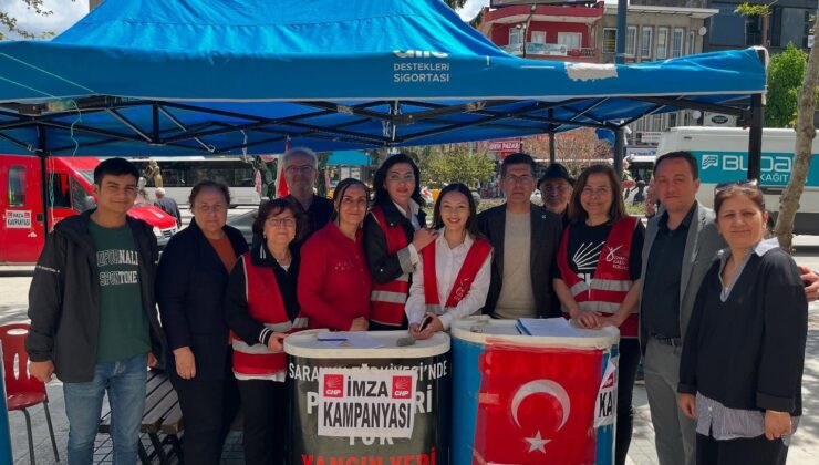 CHP Isparta Teşkilatı, Ekrem İmamoğlu İçin İmza Kampanyasını Sürdürüyor