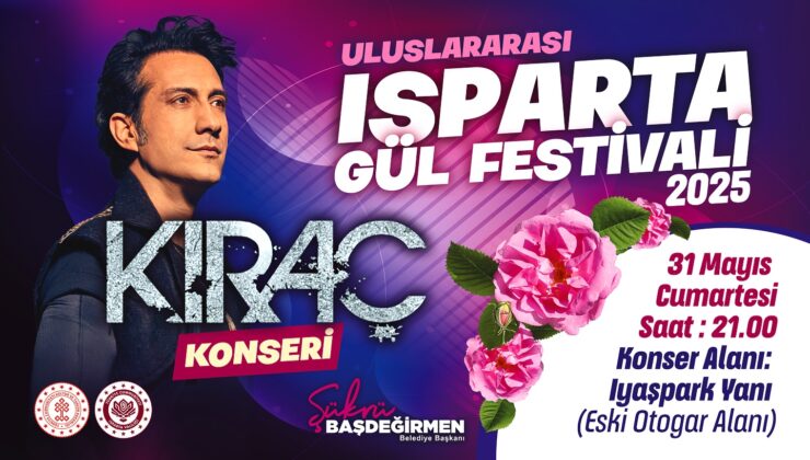 Isparta Belediye Başkanı Şükrü Başdeğirmen’den Kıraç Konserine Davet