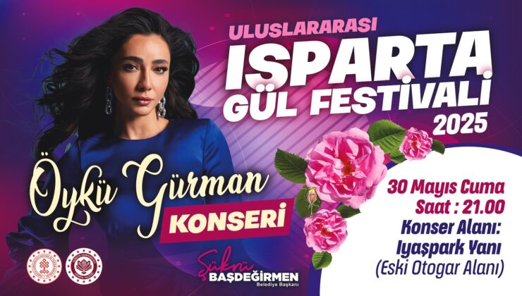 Isparta Belediye Başkanı Şükrü Başdeğirmen’den Öykü Gürman Konserine Davet