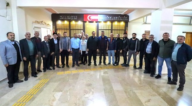 Yalvaç Muhtarlarından Başkan Kodal’a Birlik ve Destek Ziyareti