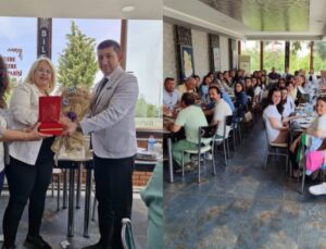 Başarılarla Dolu 10 Yıl: Hızırbey Ortaokulu’nda Tevfik Akar’a Veda