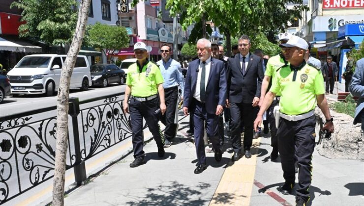 Mimar Sinan Caddesi’nde Yaya Geçitlerine Sinyalizasyon Geliyor c