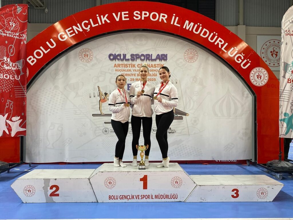 Isparta’nın Genç Cimnastikçi Kızları Üst Üste Üçüncü Kez Türkiye Şampiyonu! üst üste
