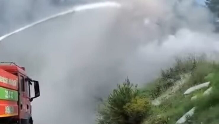 Isparta AFAD’dan Çandır Köyü’nde Gerçeğini Aratmayan Yangın Tatbikatı