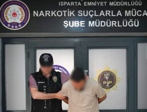 Isparta Emniyetin’den Başarılı Operasyon: Uyuşturucu Ticareti Yapan Şüpheli Tutuklandı
