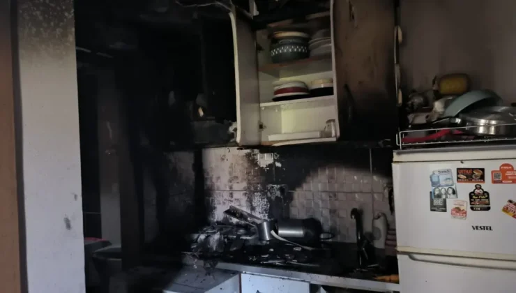 Modernevler Mahallesi’nde Mutfak Yangını Paniğe Neden Oldu