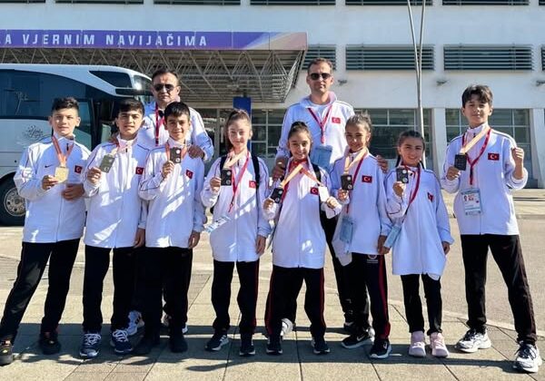 Isparta Sporcuları 29. Balkan Çocuklar Karate Şampiyonası’nda 6 Madalya Kazandı