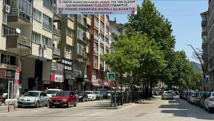 Isparta’da Tek Yön Uygulaması Bir Hafta Ertelendi: Yeni Düzenleme 23 Haziran’da Başlıyor
