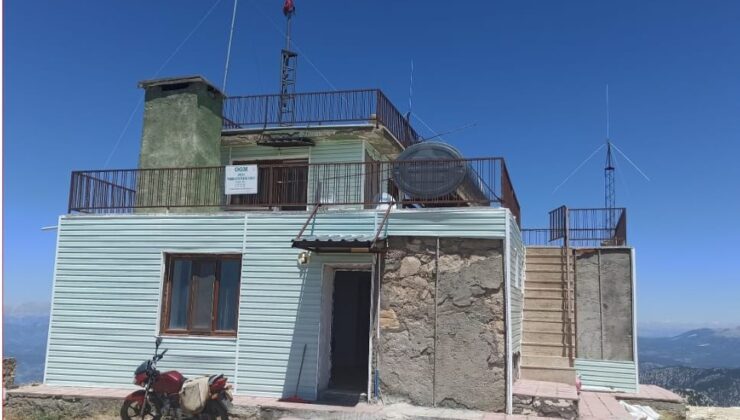 Sütçüler’de Orman Yangınına Karşı 24 Saatlik Gözetleme Başladı