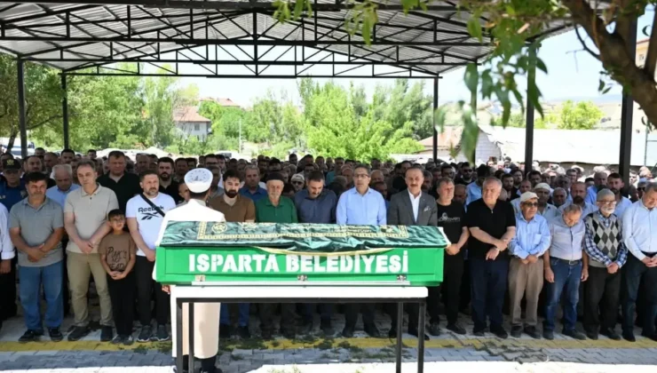 Isparta-Eğirdir Yolunda Hayatını Kaybeden Selahattin Adıgüzel Son Yolculuğuna Uğurlandı