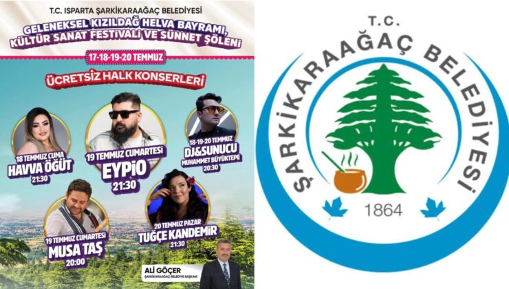 Şarkikaraağaç’ta Kızıldağ Helva Bayramı Coşkusu: Kültür Sanat Festivali ve Sünnet Şöleni ile Renklenecek