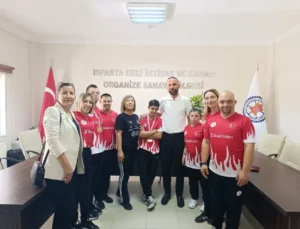 Isparta OSB’nin Desteklediği Sporcular Avrupa Şampiyonu Oldu
