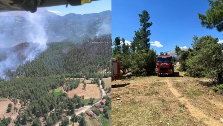 Sütçüler’de Meydana Gelen Orman Yangının Bilançosu Ortaya Çıktı
