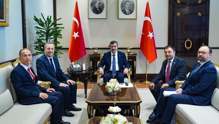SDÜ Heyetinden Cumhurbaşkanı Yardımcısı Yılmaz’a Ziyaret