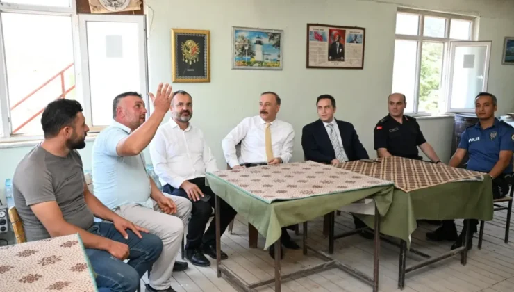 Vali Abdullah Erin’den Gelendost’a Ziyaret: Talepler Dinlendi, Projeler İncelendi