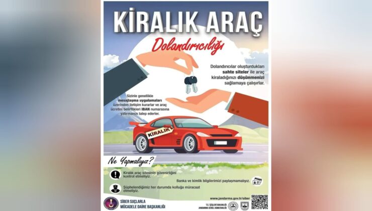 Isparta İl Jandarma Komutanlığı’ndan Sahte Araç Kiralama Sitelerine Karşı Uyarı: “Dikkatli Olun, Mağduriyet Yaşamayın”