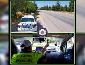 Isparta’da Trafik Güvenliği İçin Radar Denetimleri Aralıksız Sürdürülüyor