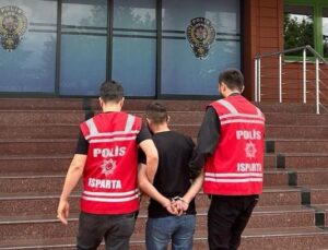 10 Yıl 10 Ay Hapis Cezalı Şahıs Isparta’da Kıskıvrak Yakalandı