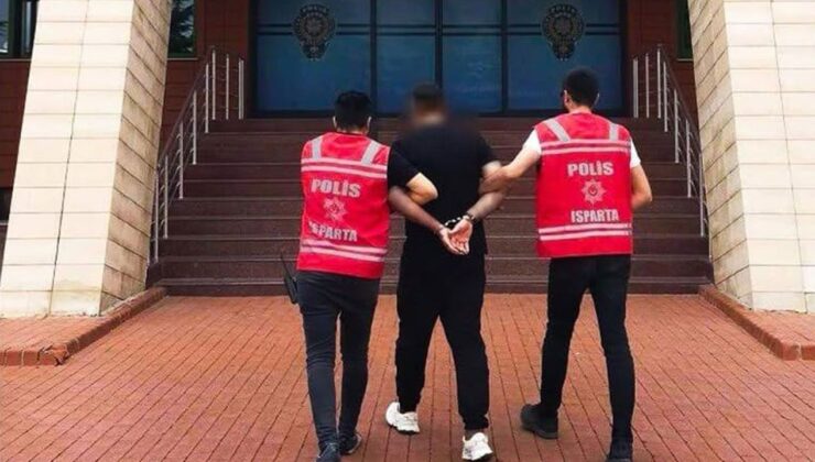 Isparta’da 9 Yıl 10 Ay 24 Gün Kesinleşmiş Hapis Cezası Bulunan Şahıs Yakalandı