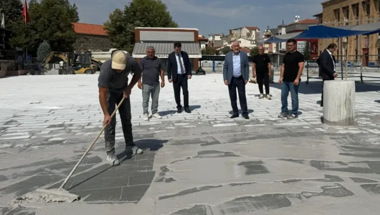 Isparta Belediyesi’nden Otoparkta Kapsamlı Yenileme: Su Sızıntısı Giderildi, Andezit Kaplama Başladı