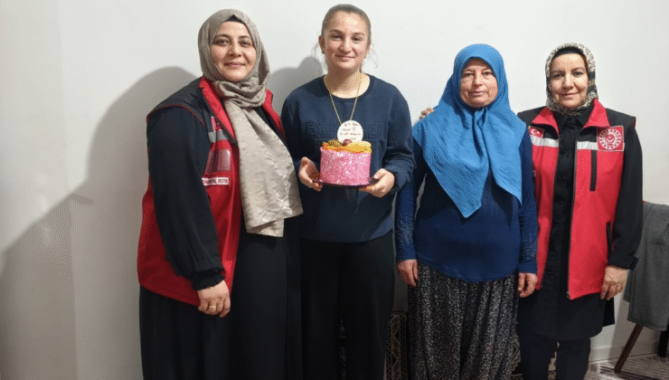 Şehit Kızına Anlamlı Doğum Günü: Şarkikaraağaç Sosyal Hizmet Merkezi’nden Duygusal Etkinlik