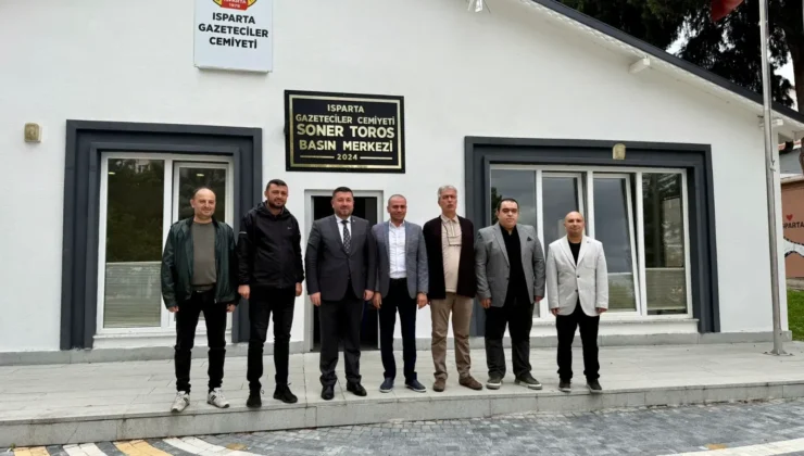 İl Millî Eğitim Müdürü Recai Ocak’tan Isparta Gazeteciler Cemiyeti’ne Ziyaret