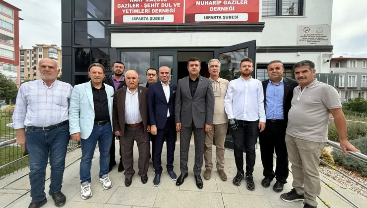 Isparta Gazetecilerinden Şehit Ailelerine ve Gazilere Vefa Ziyareti