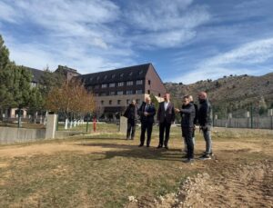 Vali Erin’den Davraz Kayak Merkezi’ne İnceleme Ziyareti