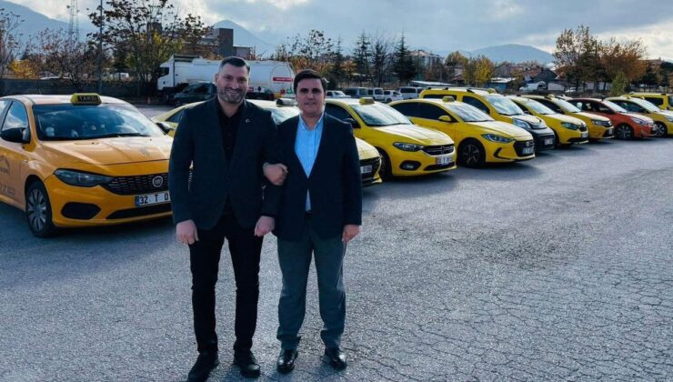 Taksici Esnafından Faruk Daşdöner’e Destek Ziyareti: “Ulaşım Camiasına Yeni Vizyon Kazandıracağız”
