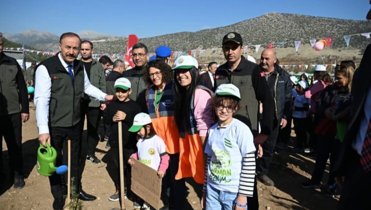 Isparta’da 11 Kasım Milli Ağaçlandırma Günü’nde 69 Bin Fidan Toprakla Buluştu