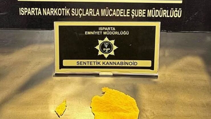 Narkotik Polisi Harekete Geçti: Isparta’da 306 Adet Sentetik Kannabinoid Ele Geçirildi