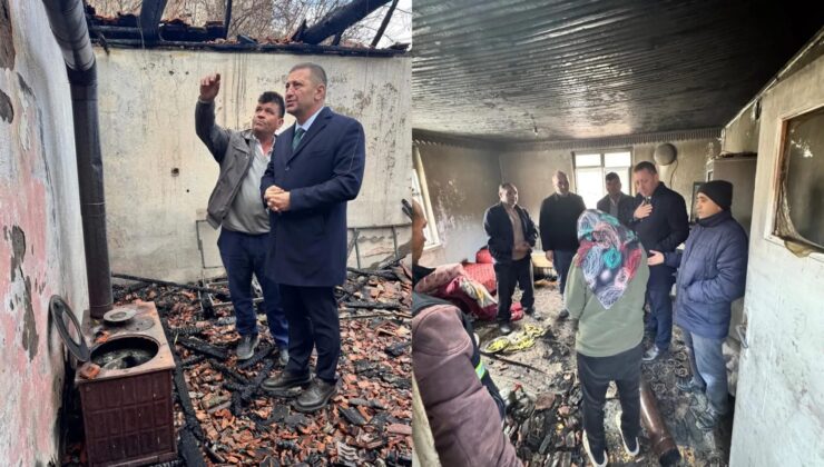Milletvekili Sönmez’den Örnek Davranış: Direkli Köyü’ndeki Yanan Evin Masraflarını Üstlendi
