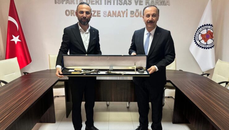 DOSB, Vali Erin’i ağırladı