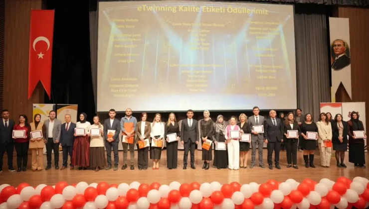 Isparta’da eTwinning Ödül Töreni