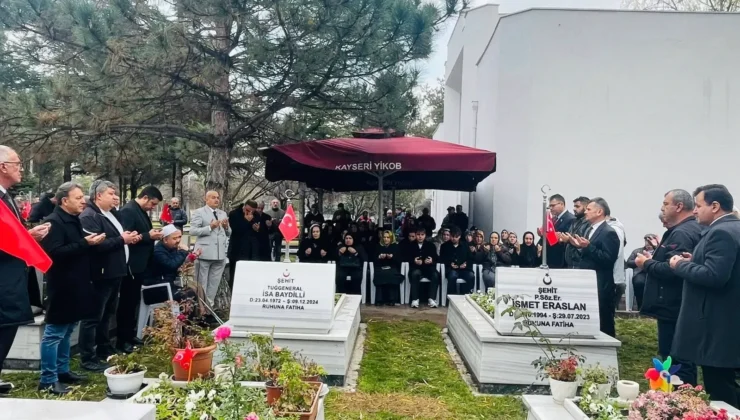 Tuğgeneral İsa Baydilli Şehadetinin Yıl Dönümünde Kayseri’de Anıldı: Ispartalılar Vefa Örneği Gösterdi