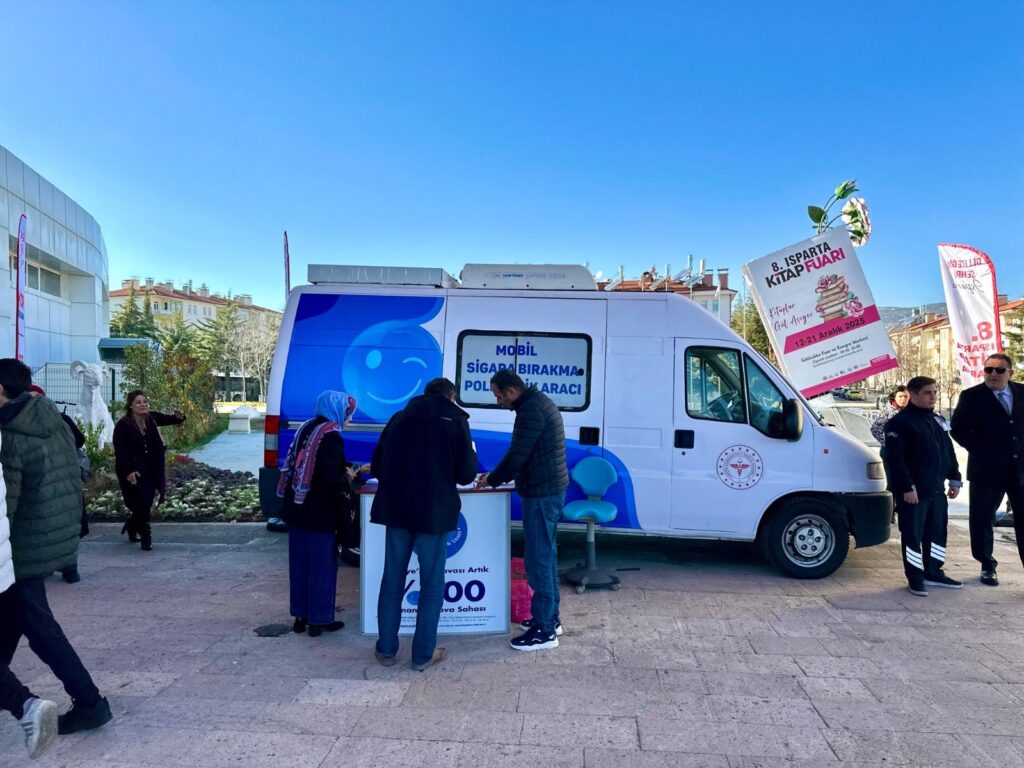 Mobil Sigara Bırakma Polikliniği, Kitap Fuarında yerini aldı m1 1