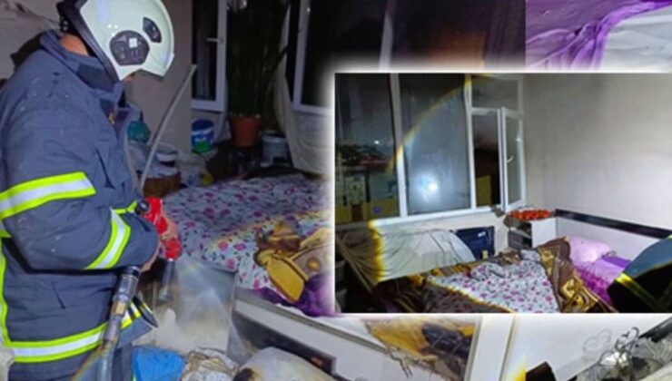 Fatih’te Yangın Paniği Dumanlar Yükseldi Eşyalar Kül Oldu!