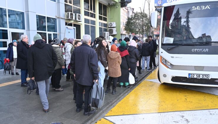 Isparta Belediyesi ile Davraz’a Ücretsiz Yolculuk: Hafta Sonu Büyük İlgi Gördü